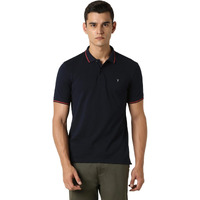 Van Heusen Men's Regular Fit Polo T-Shirt (VSKP517S011411_Navy M)