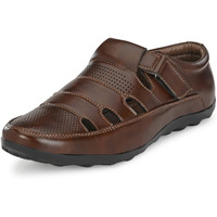 Centrino Men's Brown Fisherman Sandal-8 Kids UK (2340)