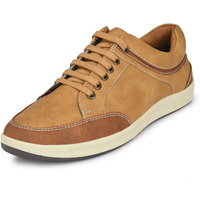Centrino Men's 3322 Beige Sneakers_8 UK (5501-1)
