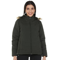 Qube By Fort Collins Women's Parka Coat (BD998AZ_Olive