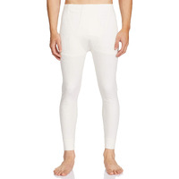 Van Heusen Men Thermal Bottom - Cotton Viscose Blend - Anti Bacterial, Snug Fit, Solid_71003_Ivory_M