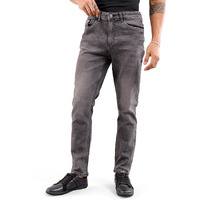 The Indian Garage Co Men Slim Fit Solid Mid-Rise Jeans Black