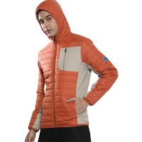The Indian Garage Co Men's Slim Fit Jacket (0222-JKT53-04_Rust L)
