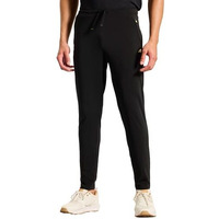 Boldfit Track Pant for Running, Gym Sports Lower & Boys Summer Track Pants Track Pant for Boys Multipurpose Mens Lower Activewear Trousers Sports Night Pants Black M |Fit Type: Relaxed Fit