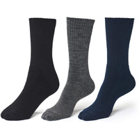 Boldfit Socks for Women Winter Wear Unisex winter socks for women woolen socks for men Calf Length woolen socks for women for Thermal Insulation winter socks for men Anti Slip Ribbed Socks - 3 Pair