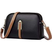 ADISA Women's Girls Grains Cross Body Sling Bag (SL5141-BLA)