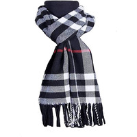 CREATURE Warm Winter Wear Acrylic Woolen Muffler/Scarf For Men & Women Warm lightweight Scarf (BLACK)