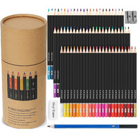 Corslet 75 Pc Pencil Colour Set 72 Colour Pencils for Artists 1 Sharpener 1 Eraser for Adult Coloring Books School Supplies Soft Core Colour Pencil Set for Kids Sketching Drawing Pencils Art Supplies