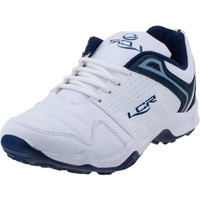 Lancer Mens INDUS-251 White Navy Running Shoe - 7 UK (INDUS-251WHT-NBL-41)