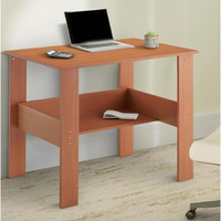 Callas Computer Desk Home/Office Desk | Writing Study Desk | Laptop Table | Modern Simple Desk | Small Desks for Small Spaces | Sturdy Desk for Home, Office, Bedroom, Living Room (ST-09-Brown)