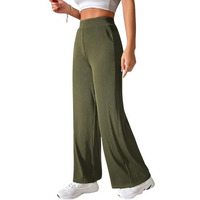 GRECIILOOKS Trouser for Women (GL-TR952-L-DARK Green)