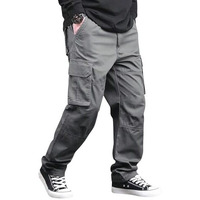 Lymio Men Cargo || Men Cargo Pants || Men Cargo Pants Cotton || Cargos for Men (Cargo-46-49) (in, Alpha, L, Grey)