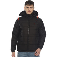 VROJASS Full Sleeve Solid Men's Bomper Jacket (2XL, Black)(VROBJF-BK-XXL)