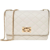 ADISA Women's Girls Party Sling Bag with Gold Chain (SL5090-CRE_Off White)