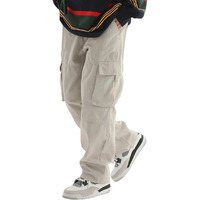 Lymio Men Cargo || Men Cargo Pants || Men Cargo Pants Cotton || Cargos for Men (Cargo-50-53) (in, Alpha, 2XL, Apricot)