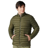 Amazon Brand - Symbol Men's Solid Full Sleeves Regular Fit Casual Jacket (AW23-SY-JK-20_Olive_XL)