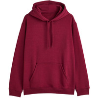 JUNEBERRY Women Sweatshirt with Hoodies, Cotton Blend Full Sleeves Jumper Women Winter Wear, Round Neck Regular Fit Long Sleeve Womens Sweatshirt, Winter Wear for Women (XL) Maroon