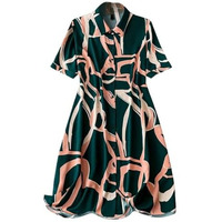 Leriya Fashion Dress for Women | One Piece Dress for Women | Beach Dress for Women (X-Large, Green)