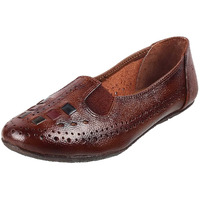 Mochi Women's Tan Synthetic Ballerinas 4-UK 37 (EU) (31-4932)