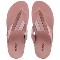 flite Daily Use Slippers For Women/Bathroom Slippers/Home Slippers/All Day Wear Fl-427 (Tan, Numeric_5)