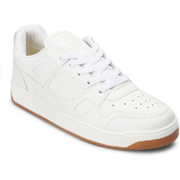 Zaydn Club White Sneaker for Men (7 UK) | Soft Cushioned Insole & Lightweight | Stylish Lace-Up Shoes with Casual Outfits | Trendy Sneakers | Shoes for Man | Low Top Sneaker Shoes