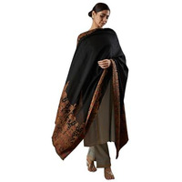 Women Gulzaar Kashmiri Jamawar Woven Shawl (Size: 101X203 CM)