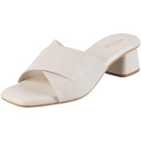 Metro Women Beige Block Heel Fashion Sandal UK/6 EU/39 (40-144)