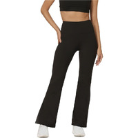 BlissClub Women's The Ultimate Flare Pants Lite| Relaxed Fit High Waist|Ankle Length Pants with Back Pocket