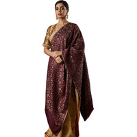 Pashmoda Women Gulnari Kaani Wool Blend Stole (Size : 71X203 CM)