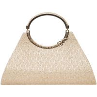 ADISA Women Girls Clutch Bag Purse Handbag Wedding Bridal (Gold)