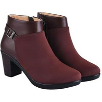 Shoetopia girls BT-3407 Brown Ankle Boot - 5 UK (Girls-BT-3407-Brown)