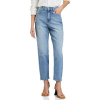 Amazon Brand - Symbol Women's MOM Fit Jeans (SYM-AW22WJNS-902_Lt Blue