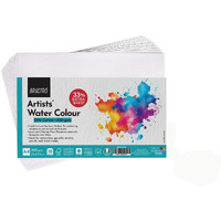 BRUSTRO Artist's Watercolour Paper | 300 GSM, A4, 25% Cotton, Cold Pressed | Pack of 18+6 Sheets | Ideal for Professional Painting, Dry & Wet, Acrylic, Gouache Fine Art Students.