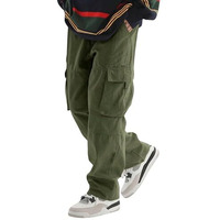 Lymio Men Cargo || Men Cargo Pants || Men Cargo Pants Cotton || Cargos for Men (Cargo-50-53) (in, Alpha, S, Green)