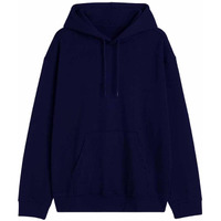 JUNEBERRY Women's Regular Fleece Hooded Sweatshirt (Jb_W02_Navy_L_Navy_L)