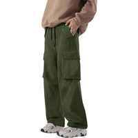 Lymio Men Cargo || Men Cargo Pants || Men Cargo Pants Cotton || Cargos for Men (Cargo-42-45) (in, Alpha, XL, Green)