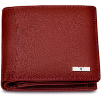 URBAN FOREST Oliver Red Leather Wallet for Men