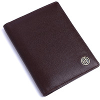 HAMMONDS FLYCATCHER Genuine Leather Passport Cover for Men, Passport Cover for Women, RFID Passport Holder for Men Travel Accessories for Men, Passport Bag for Men, 3 ATM Card Slots - Redwood
