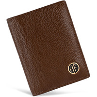 HAMMONDS FLYCATCHER Genuine Leather Card Holder Wallet for Man & Women - Credit Card Holder for Men, RFID Credit Card Wallet for Men, 6 Card Slots, ATM Card Holder for Men - Brushwood