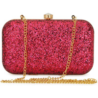 TOOBA Handicraft Hand Embroidered Box Clutch Bag Purse for Bridal, Casual, Wedding Bag for Women & Girls