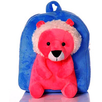 Frantic Kids Soft Animal Cartoon Travelling 10 Litre School Bag Soft Plush Backpacks Boy s Girls Baby For 2 To 5 Years Baby/Boy s/Girls Nursery, Preschool, Picnic(Greycabriolet) Small
