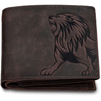 URBAN FOREST Leo Vintage Brown Leather Wallet for Men