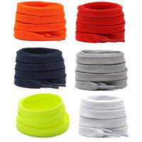 SHOESHINE Sport Shoelaces (6 Pairs) Flat Hollow Design casual shoe laces