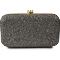 AILTINO Women Box Clutch Stylish and Latest (Sparkling Grey)