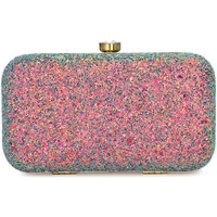 TOOBA Handicraft Hand Embroidered Box Clutch Bag Purse for Bridal, Casual, Wedding Bag for Women & Girls