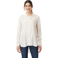 FYLTR Women's Solid Regular Fit Shirt (FYLSS23WB-022_Ivory White M)