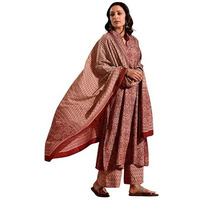 Kurta Set For Women || Women Kurta Set || 3pic Kurta For Women (Kurta 53-81-87) (Multicolor 4, S)