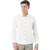 FYLTR Men's Solid Slim Fit Shirt (FYLSS23MS-010_Wicked White M)