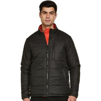 FYLTR Men's Lightweight Winter Puffer Jacket with Contrast Piping Detail - Stand Collar | Full Zipper | Side Pockets | Ribbed Hem & Cuff