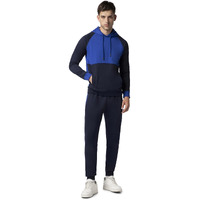 FYLTR Men's Colourblock Hoodie & Jogger Casual Co-ord Set - Raglan Sleeve Detail | Utility Side Pockets | Full Sleeve